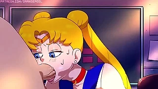 「The Gang member of Love & Justice」by Orange-PEEL &lbrack;Sailor Moon Animated Hentai&rsqb;
